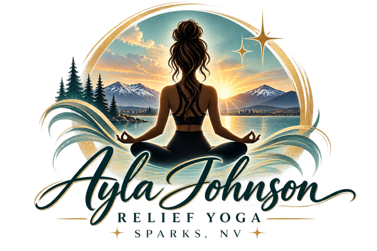Ayla Johnson Relief Yoga logo